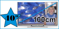 TV zaslon 100cm (40") (2)