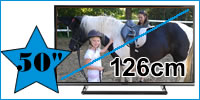 TV zaslon 126cm (50") (1)