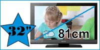 TV zaslon 81cm (32") (1)
