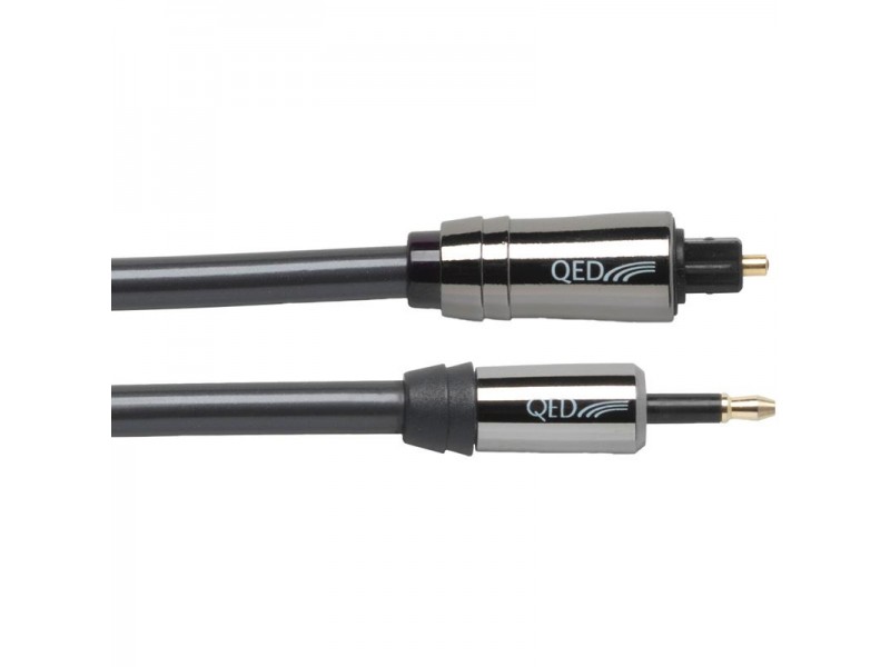 Digital audio kabel QED Performance Optical Digital Audio Toslink-Mini